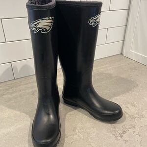 Philadelphia Eagles Women’s Tall Rain Boots